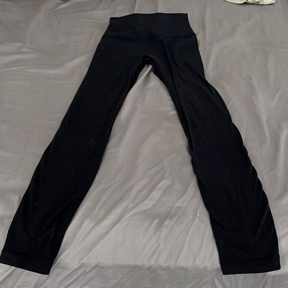 Lululemon black align pants with pattern, sz 2
Great for everyday wear! - Picture 1 of 3